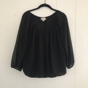Ann Taylor Loft 3/4 Length Top
